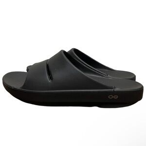 Oofos ooahh recovery slide sandal black
